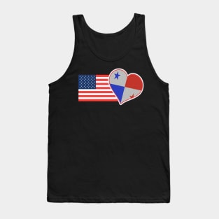 Panama T-Shirt USA Flag Spanish Panama Food Culture Tank Top